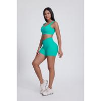 Sujetador deportivo de yoga para mujer de alto impacto, espalda abierta, sin costuras, top deportivo para fitness y entrenamiento - details 4