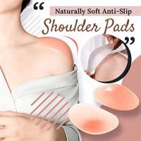 Hombreras de silicona para ropa de mujer, almohadillas de realce de hombro antideslizantes, reutilizables, potenciador Invisible, 2 pares - details 4