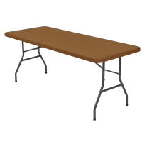 Mantel rectangular elástico de LICRA de 4/6/8 pies, lavable y resistente a las arrugas, cubierta para mesa de Patio, 1 ud. - details 9