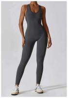 Mono de Yoga sin Espalda para Mujer Conjunto Deportivo de Un Piezo Traje de Gimnasio de Moda - details 29