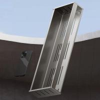 Estante de baño con ventosa de acero al carbono, estante de almacenamiento para ducha con montaje en pared sin perforaciones, soporte de carga fuerte de gran capacidad - details 1