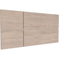 Cabecero Cama Doble de 150 Moderno Geométrico, Roble Cambrian, 50x160x3,2cm, Dormitorio de Matrimonio, Modelo Elsa - details 12