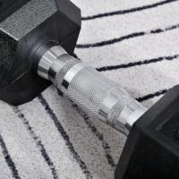 Mancuernas con Barra de Conexión Metálica y Cabeza Hexagonal Juego de Pesas para Entrenamiento en Casa Gimnasio - details 6