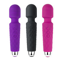 Vibrador de caballero de 20 frecuencias, palo AV, masturbador femenino fuerte para terremotos, juguete para adultos, vibración estimulante - details 7