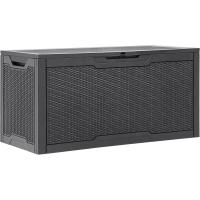 380L Grande Caja de Almacenaje de Jardín, Resina Arcón de Ordenación Exterior para Muebles de Patio - details 28