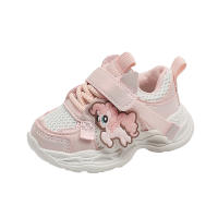 Zapatillas deportivas lindas de doble red para niños, nuevas zapatillas de dibujos animados para niñas, zapatos transpirables para papá para niños - details 14