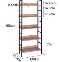 Estante de Metal Multifuncional para Libros Estante de Cocina Almacenamiento de Organización - details 9