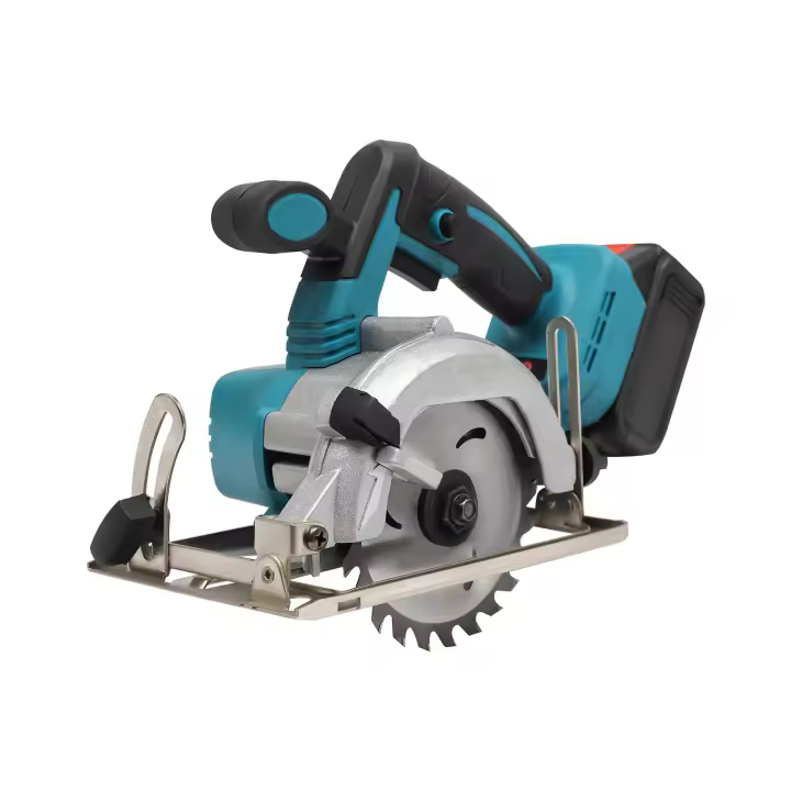 Sierra Circular eléctrica inalámbrica con batería de litio y cargador para corte de madera - 1