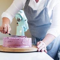Espátula de Crema de Pastel Walfos de Acero Inoxidable Herramienta para Decorar Pasteles y Postres Adornos de Fondant y Afeitado de Helado - details 7