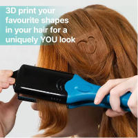 5 in 1 Hair Straightener Professional Flat Iron Women's Household Hair Straightener Multi functional 3D Splint - details 1