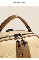 Messenger para bolso de mujer Bolso de hombro simple y versátil Textura multicapa - details 2