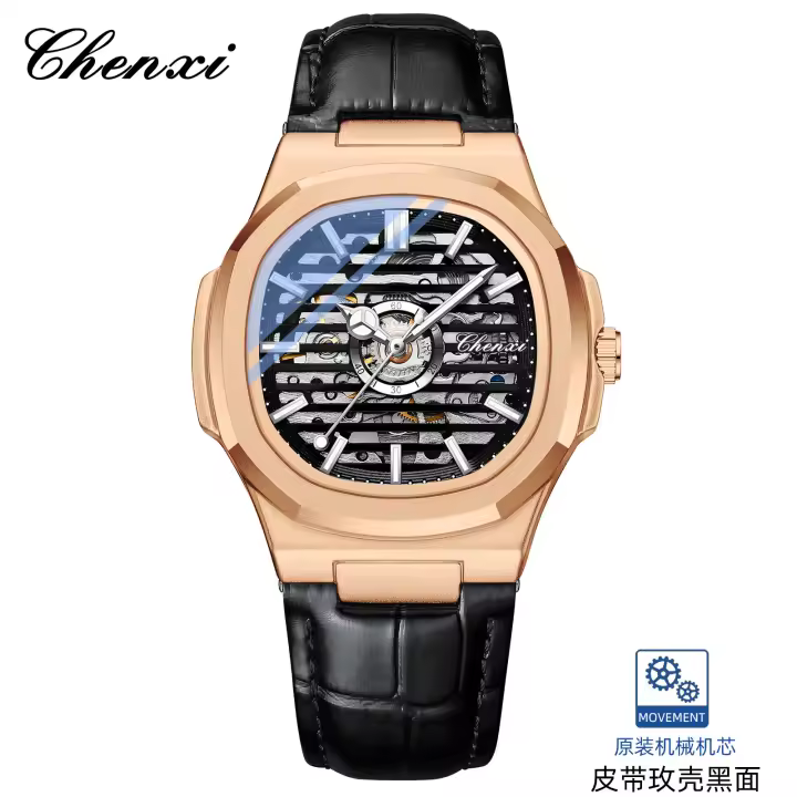 Reloj mecánico automático para hombres reloj mecánico luminoso impermeable - 1