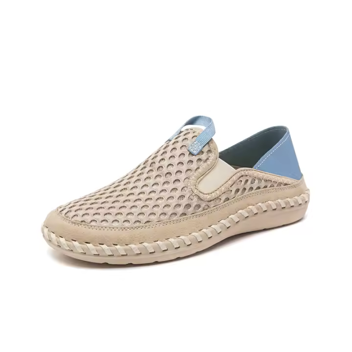 Zapatillas deportivas informales para hombre, zapatos planos cómodos para exteriores - 1