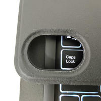 Funda con teclado Bluetooth para tableta Honor 8, 12 pulgadas, Trackpad, retroiluminación, teclado Inglés y Español - details 9