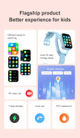 2025 Nuevo VK26 4G Reloj inteligente para niños WIFI Cámara de 0,3 Mpix Tarjeta SIM Posicionamiento GPS Llamada de emergencia SOS Chat de video HD Detección de frecuencia cardíaca Compatible con Android IOS Smartwatch - details 1