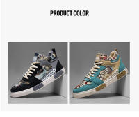 Zapatos de monopatín informales para hombre, zapatillas ligeras antideslizantes transpirables para exteriores, zapatos cómodos para caminar - details 4