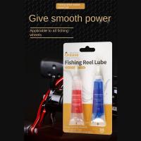 Carrete de pesca lubricante de 2 piezas, rodamiento de grasa, mantenimiento, engranaje de fundición de cebo, aceite líquido, estable, prevención de óxido - details 0