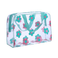 Bolsa de almacenamiento de maquillaje de PVC transparente, gran capacidad y diseño ligero para gestión de artículos pequeños - details 5