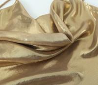 Ropa de mujer europea y americana, francesa, mini vestido de metal con tirantes brillantes 1165152 - details 11