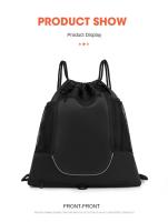 Cuerda de mochila, mochila deportiva, puede almacenar baloncesto, fútbol, adecuado para deportes al aire libre, fitness, Senderismo - details 21