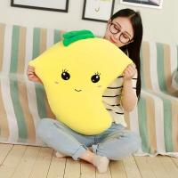 Almohada de Mango bonita amarilla de 30cm, Software elástico de expresión de dibujos animados súper suave, muñeca de fruta creativa para regalo de Navidad - details 0