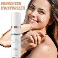Crema hidratante de ácido hialurónico, protector Solar SPF46, protección Solar UV, crema bloqueadora Solar nutritiva de larga duración - details 4