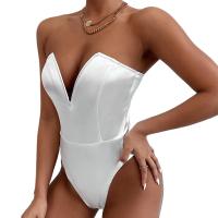 Fajas reductoras de mujer con escote en V, tanga reductor, corsé adelgazante, top disco - details 0