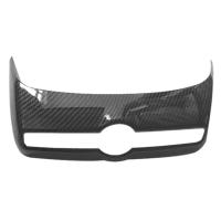 Compartimento central de fibra de carbono ABS para coche, perilla de ajuste de volumen, marco de decoración, embellecedor de cubierta para Volvo XC40 2019-2020 - details 4