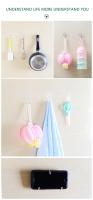 Gancho de Pared Transparente Fuerte para Abrigo Autoadhesivo Porta Llaves y Toalla Conveniente para Cocina y Baño Adecuado para el Hogar - details 9