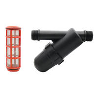 Filtro de acero inoxidable para riego de jardín, interfaz de rosca macho de 1 pulgada para huerto agrícola, accesorios de riego de jardín, 1 unidad - details 0