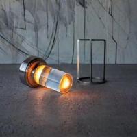 Lámpara LED de mesa inalámbrica, luz de escritorio de Metal con atenuación táctil, recargable, para restaurante, dormitorio - details 8