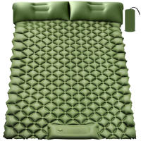 Mata de Campamento Inflable Desinflable de Doble Capa 4 Pulgadas de Espesor - details 7