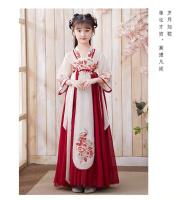 Disfraz Tang antiguo Hanfu para niños, nuevo vestido de Súper Hada de estilo antiguo chino de verano para niñas pequeñas - details 11