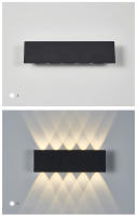 Luz de pared LED de aluminio para exteriores, dispositivo fijo impermeable, adecuado para escaleras, pasillos y puertas - details 2