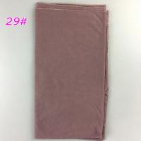Hijab de algodón liso para mujer, chal largo y elástico, bufanda de red para el cuello, Sjaal musulmán, 35 colores, 180x80Cm - details 43