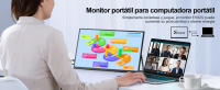 Monitor Portátil Uperfect de 18.5' 120HZ 100% sRGB 1080P Filter de Luz Azul Montaje en Escritorio - details 5