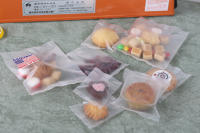 Bolsas transparentes esmeriladas para embalaje de alimentos, 100 piezas, para galletas, Luna, pastel, hornear, bolsa de plástico plana, embalaje de regalo para dulces y galletas de boda - details 7