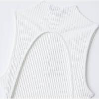 OUWU- Vestido corto sin mangas de retazos para mujer, minivestido mullido de moda para playa y fiesta de noche, 2024 - details 29