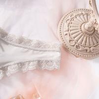 Bragas dulces sin costuras de seda helada, Tanga de cintura baja con lazo de encaje, ropa interior, bragas de verano para mujer y niña - details 9