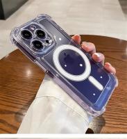 Funda Transparente Magsafe de Lujo Carga Inalámbrica A Prueba de Golpes Magnéticos - details 9