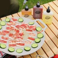 Tanque de aceite para acampar, botella sellada portátil, dispensador de contenedores de condimentos para exteriores, accesorios para barbacoa - details 2