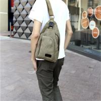 Bolso de hombro de cuero para hombre, bandolera pequeña multifuncional para exteriores, Estilo Vintage, 2024 - details 0