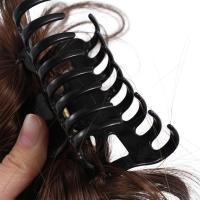 Peluca sintética Invisible para aumentar el volumen del cabello, pinza con garra, cola de caballo, peluca de media cola de caballo, cola de caballo corta y recta - details 6