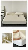 Bonenjoy-funda de cama 100% algodón, Sábana bajera elástica, Funda de colchón agradable para la piel, ropa de cama suave (sin funda de almohada), 1 unidad - details 5