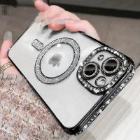 Funda transparente de diamante cristalino para iPhone 16,Compatible con MagSafe - details 22