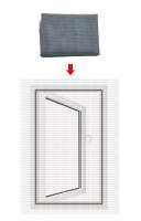 Mosquitera magnética de tul para ventanas, cortina de malla, extraíble, lavable, antimoscas, personalizada, bricolaje, Verano - details 21
