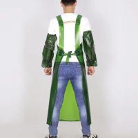 Delantal impermeable para matadero, ropa de jardín resistente al desgaste y al aceite, delantal grueso con manga para pintar, para adultos - details 3
