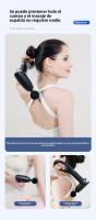 Masajeador Portátil de Fitness Moderno Pistola de Masaje Extendida para Alivio Muscular - details 2