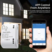 Interruptor inalámbrico con Control remoto inteligente, disyuntor de relé Wifi de 1 canal, 12V, 24V, 7-32V, CA 220V, 85-250V, 2200W, 10A - details 4