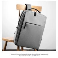 Mochila para ordenador portátil de 15,6 pulgadas para hombre, morral escolar de nailon con carga Usb, resistente al agua - details 12
